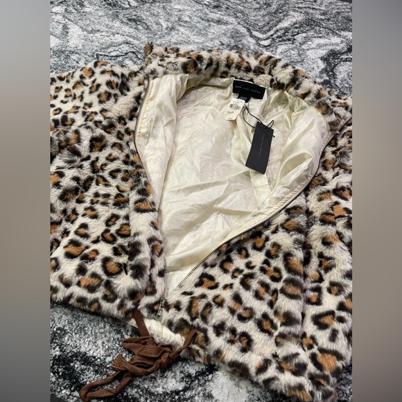 Victoria’s Secret Know One Cares Faux Fur Bomber Jacket - Picture 7 of 13